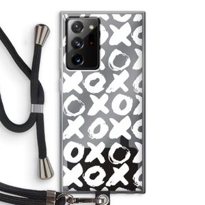 XOXO: Samsung Galaxy Note 20 Ultra / Note 20 Ultra 5G Transparant Hoesje met koord