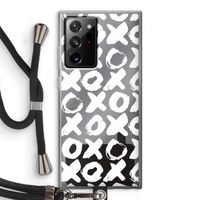 XOXO: Samsung Galaxy Note 20 Ultra / Note 20 Ultra 5G Transparant Hoesje met koord