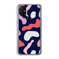Memphis Shapes Pink: OnePlus Nord N10 5G Transparant Hoesje