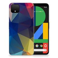 Google Pixel 4 XL | TPU Hoesje | Polygon Dark