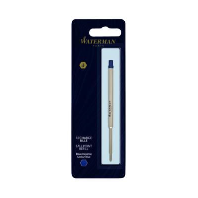 Balpenvulling Waterman medium blauw blister à 1 stuk Balpenvulling Waterman medium blauw blister à 1 stuk