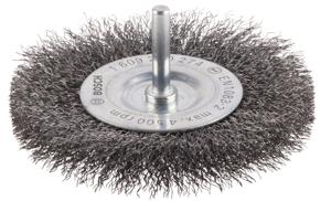 Bosch Accessoires Schijfborstel 100 mm, 0,2 mm, 4500 U/ min, 10 mm 1st - 1609200274