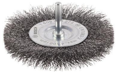 Bosch Accessoires Schijfborstel 100 mm, 0,2 mm, 4500 U/ min, 10 mm 1st - 1609200274