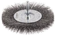 Bosch Accessoires Schijfborstel 100 mm, 0,2 mm, 4500 U/ min, 10 mm 1st - 1609200274