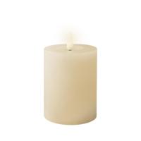 Kaars LED Lumineo Beige Crème Ø 7 x 11,2 cm (AAA)