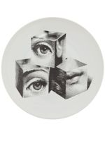 Fornasetti assiette "Tema e variazioni" - Blanc