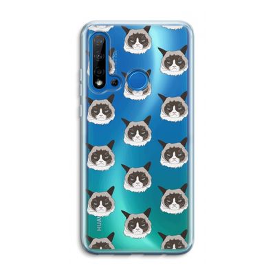It's a Purrr Case: Huawei P20 Lite (2019) Transparant Hoesje