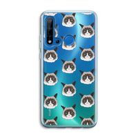 It's a Purrr Case: Huawei P20 Lite (2019) Transparant Hoesje