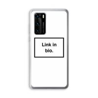 Link in bio: Huawei P40 Transparant Hoesje