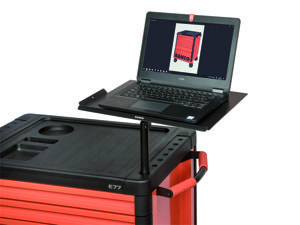 Bahco Laptophouder voor E77 gereedschapswagen - 1477K-AC15