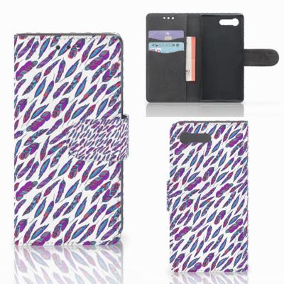 Sony Xperia X Compact | Telefoon Hoesje | Feathers Color Sony Xperia X Compact | Telefoon Hoesje | Feathers Color