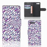 Sony Xperia X Compact | Telefoon Hoesje | Feathers Color