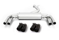 Remus uitlaat passend voor Audi S3 Sportback (8V) - Black Chrome 0469131500004683CBR