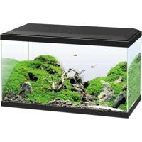 Aquarium - CIANO - 60 L - Filter - LED - Verwarming - FOAM 30PPI - CF80 - Zwart