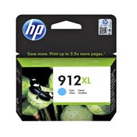 Inktcartridge HP 3YL81AE 912XL blauw - thumbnail