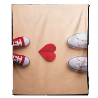 Fleecedeken Vaderdag - Schoenen - Pillow Buddies