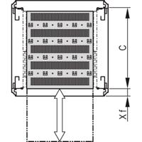 Schroff 22130343 Apparaatbodem 1 stuk(s) - thumbnail