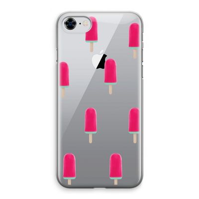 Waterijsje: iPhone 8 Transparant Hoesje
