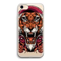 Tiger and Rattlesnakes: iPhone 7 Transparant Hoesje