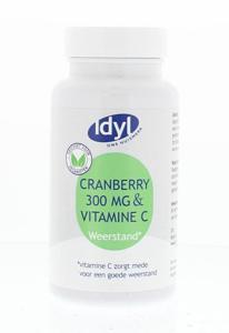 Idyl Cranberry 300mg & Vitamine C (120 tab)