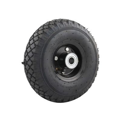 Sr bolderlar wiel 300x4 260x85 met stalen zwarte velg