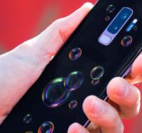Samsung mobiel stickers Warme bubbels Samsung mobiel stickers Warme bubbels