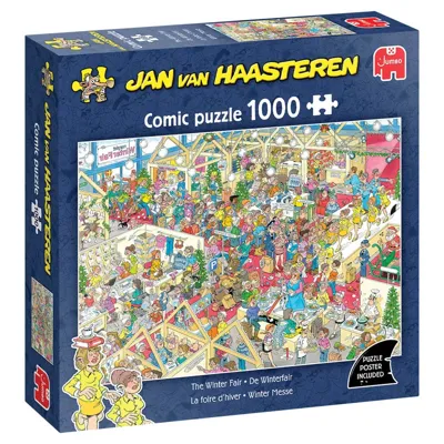Jan van Haasteren - De Winterfair Puzzel 1000 Stukjes