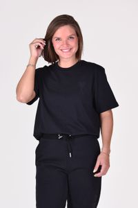 Ami Paris t-shirt Tonal Big ADC UTS002.726 zwart
