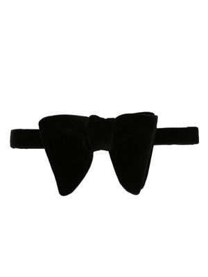 TOM FORD nœud papillon en velours - Noir