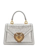 Dolce & Gabbana petit sac cabas Devotion - Argent - thumbnail