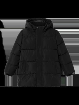 Name it winter winterjas jongens - zwart - puffer - NkmMedow