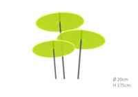 3 stuks! Zonnevangers Groen groot 175x20 cm Cazador Del Sol - Cazador del sol