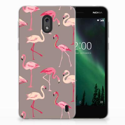 Nokia 2 | TPU Hoesje | Flamingo