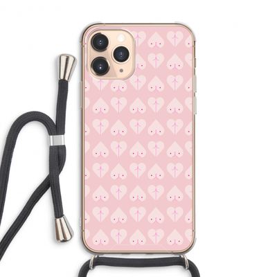 Ass 'n Titties: iPhone 11 Pro Max Transparant Hoesje met koord