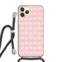 Ass 'n Titties: iPhone 11 Pro Max Transparant Hoesje met koord