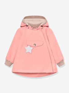 Tussenjas baby's met fleecevoering MATWAI MINI A TURE rozenhout