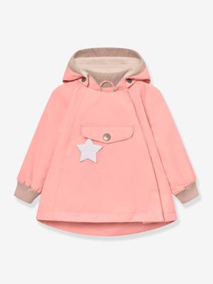 Tussenjas baby's met fleecevoering MATWAI MINI A TURE rozenhout