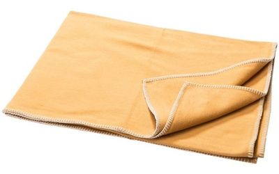 David Fussenegger David Fussenegger plaid Sylt uni 140x200cm Gold