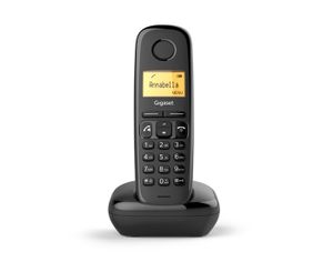 Gigaset A270 Analoge-/DECT-telefoon Zwart Nummerherkenning