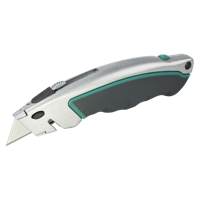 Wolfcraft Snelwissel professioneel mes | Met intrekbaar mes | 1 stuk - 4131000