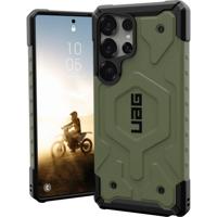 Urban Armor Gear Pathfinder Outdoor telefoonhoes Samsung Galaxy S25 Ultra Olijf Inductieve lading, Stootbestendig