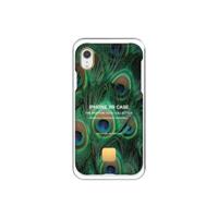 Happy Plugs iphone xr case peacock