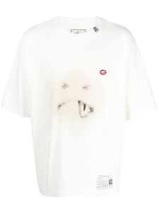 Maison MIHARA YASUHIRO t-shirt en coton à imprimé graphique - Blanc