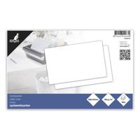 Kangaro K-6104-WI Systeemkaart Blanco 12.5x20 cm 100 Vel Wit Kangaro K-6104-WI Systeemkaart Blanco 12.5x20 cm 100 Vel Wit