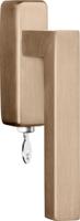 Formani Basics BSQ1-DKLOCK-O draaikiepgarnituur afsluitbaar - PVD licht brons