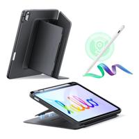 iPad 10th Gen Bundle Flip Magnetic Case with Geo Digital Pencil - Black