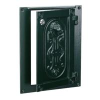 KS Verlichting Brievenbusdeur inFrame zwart - 1711