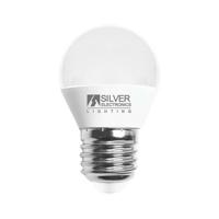 Sferische Ledlamp Silver Electronics 960727 E27 7W