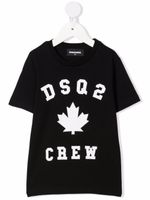 DSQUARED2 KIDS t-shirt à logo imprimé - Noir