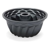 Patisse Tulbandvorm 22 cm Zwart/Siliconen Patisse Tulbandvorm 22 cm Zwart/Siliconen